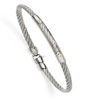 Pulsera Salvatore Bersani Hombre in Acero 6986